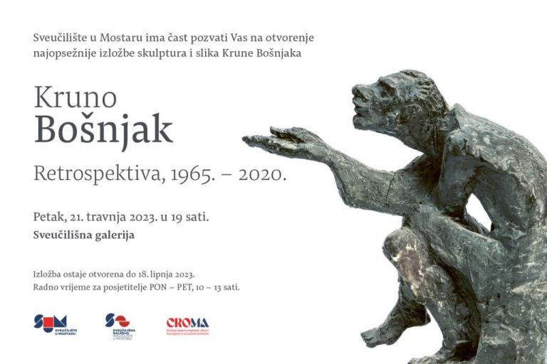 Izložba “Retrospektiva 1966.-2020.” kipara Krune Bošnjaka