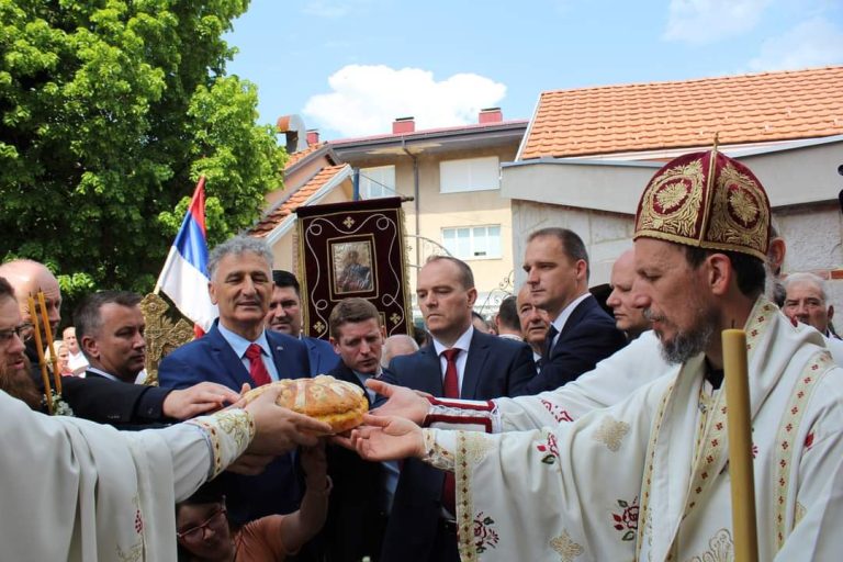 Nevesinje: Proslavljen Spasovdan, vladika Dimitrije služio liturgiju