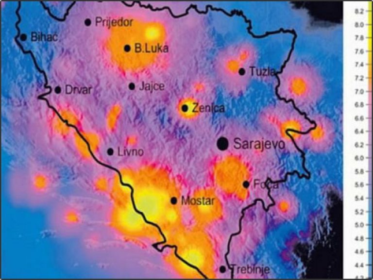 Hercegovina među regijama visokog rizika od potresa