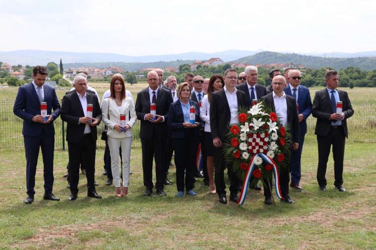 Komemoracija i sveta misa za Blajburške žrtve u Stocu