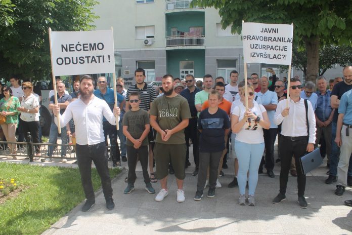 Protesti protiv gradnje Kazališta: Među protestantima i vijećnici i predsjednik Gradskog vijeća