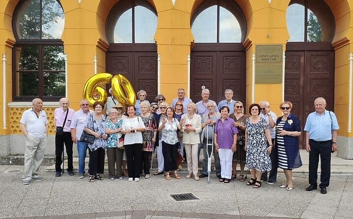 Mostarce rasute širom svijeta okupila 60. godišnjica mature