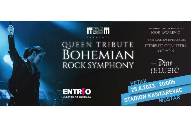 “Queen Tribute” s Dinom Jelusićem stiže u Mostar