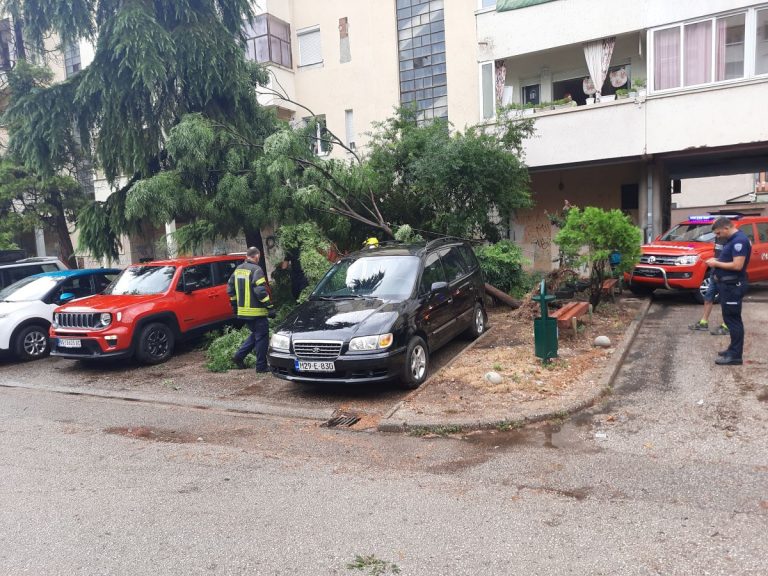 Mostar: Zbraja se šteta nakon nevremena