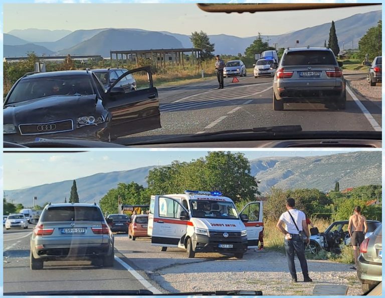 Sudar vozila u Ortiješu, ima povrijeđenih