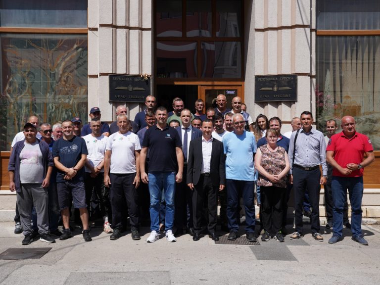 Trebinje: Gradonačelnik ugostio komunalce i zahvalio im se na njihovom radu