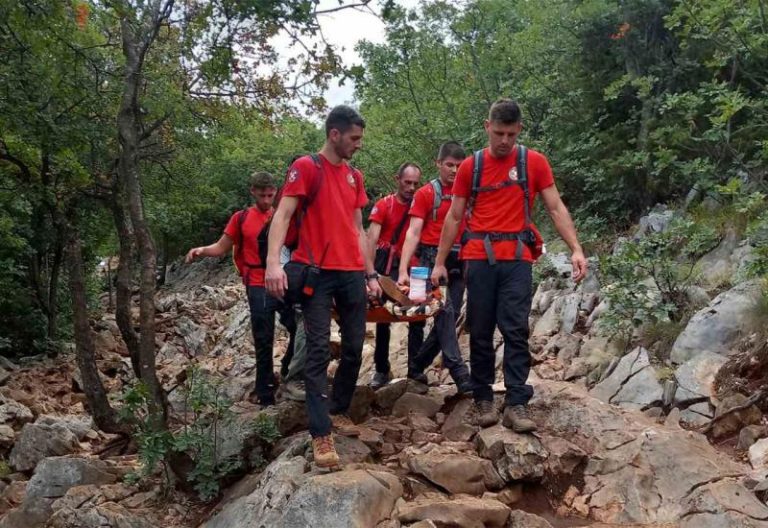 Pripadnici GSS-a spasili žensku osobu na Križevcu
