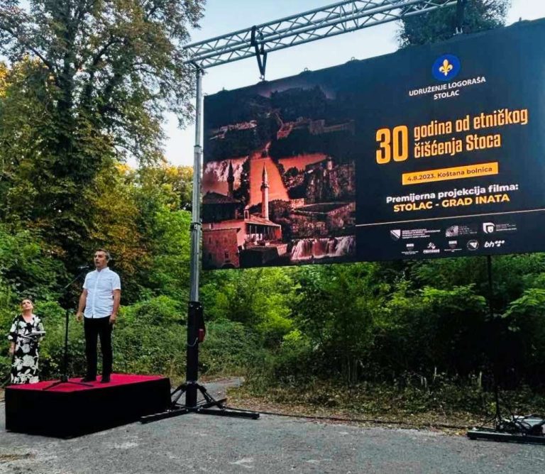 Nerin Dizdar u Stocu: Istina ne govori ni protiv koga osim protiv počinitelja zla