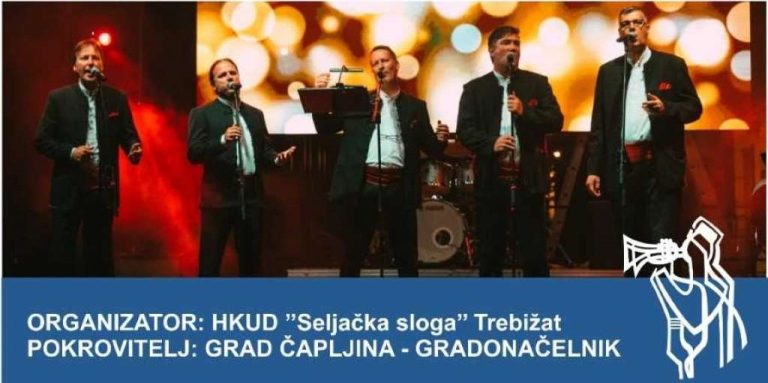 Međunarodni susret klapa na Trebižatskom kulturnom ljetu