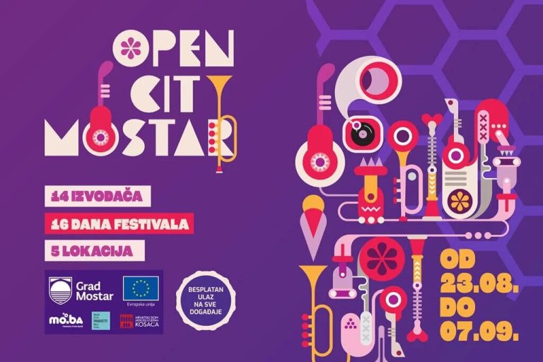 Sutra počinje Open city Mostar Festival