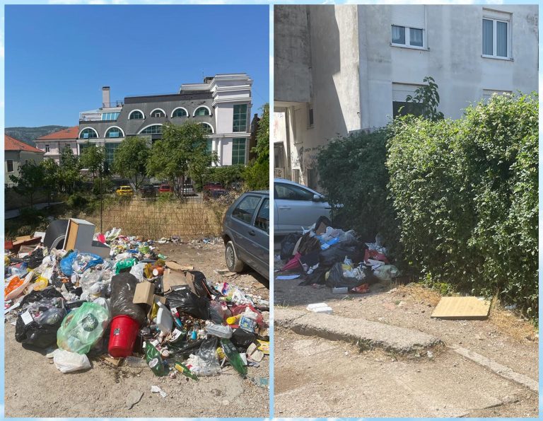 Mostar prepun turista i …smeća….