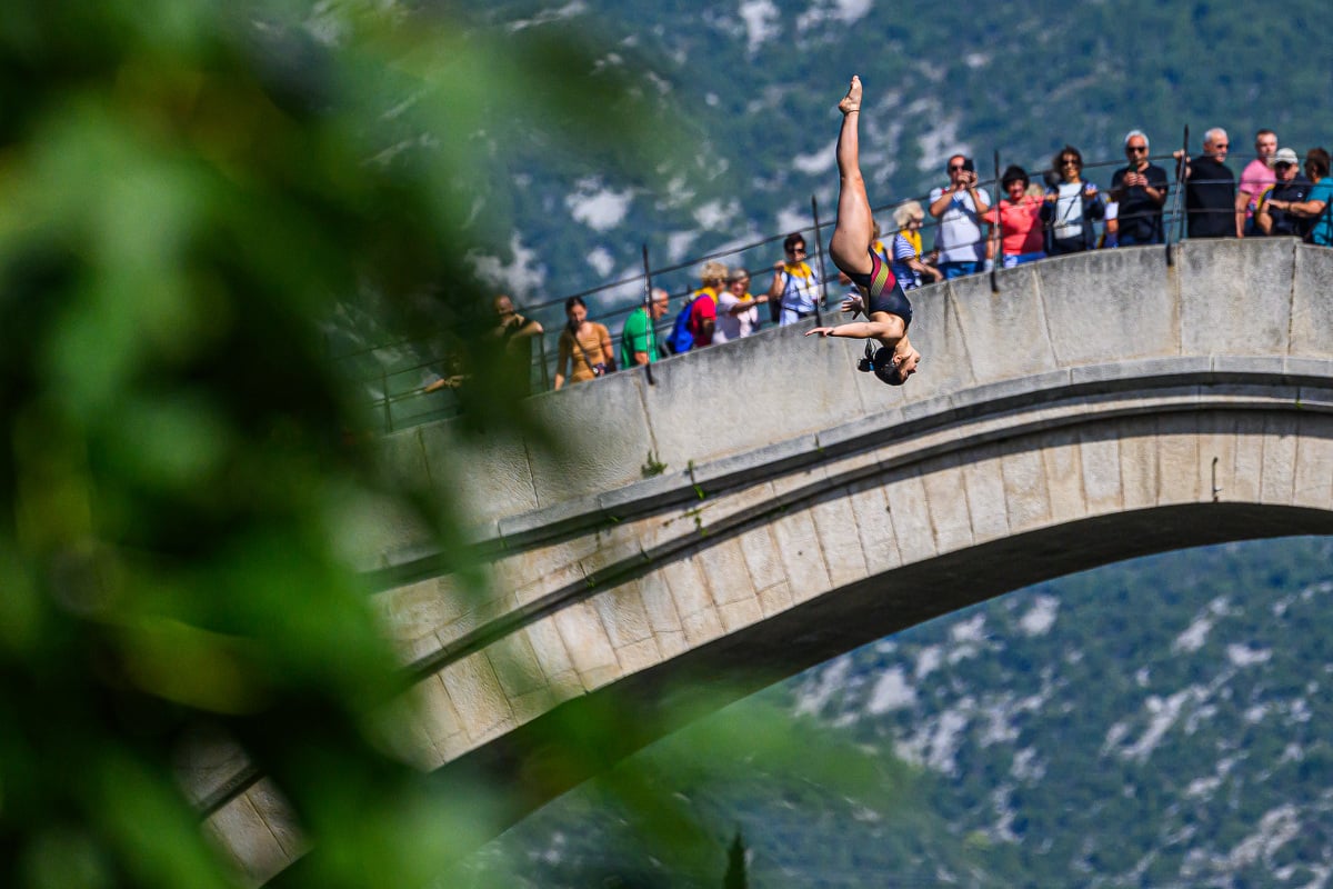 Red Bull Cliff Diving: Mostar se priprema za spektakularne skokove ...