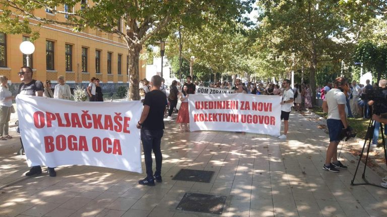 Zdravstveni radnici HNK idu u štrajk, Vlada nema rješenje