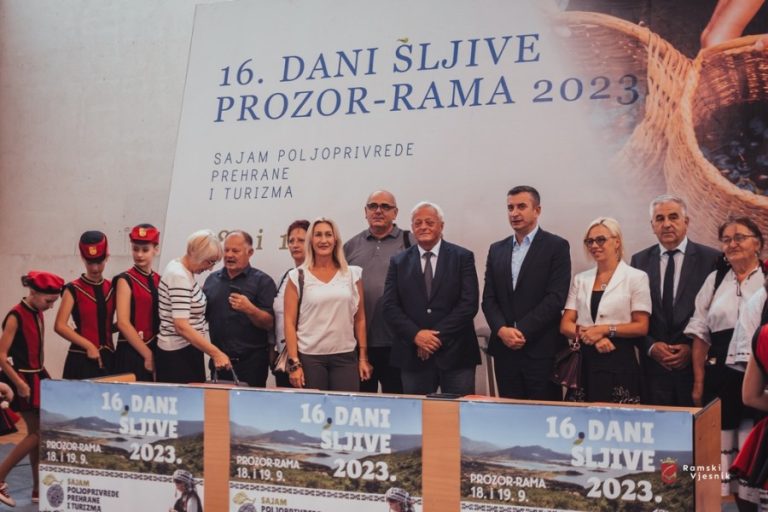 Otvoren Sajam “Dani šljive Prozor-Rama”