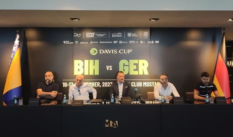 Mostar će biti domaćin Davis Cup meča između BiH i Njemačke