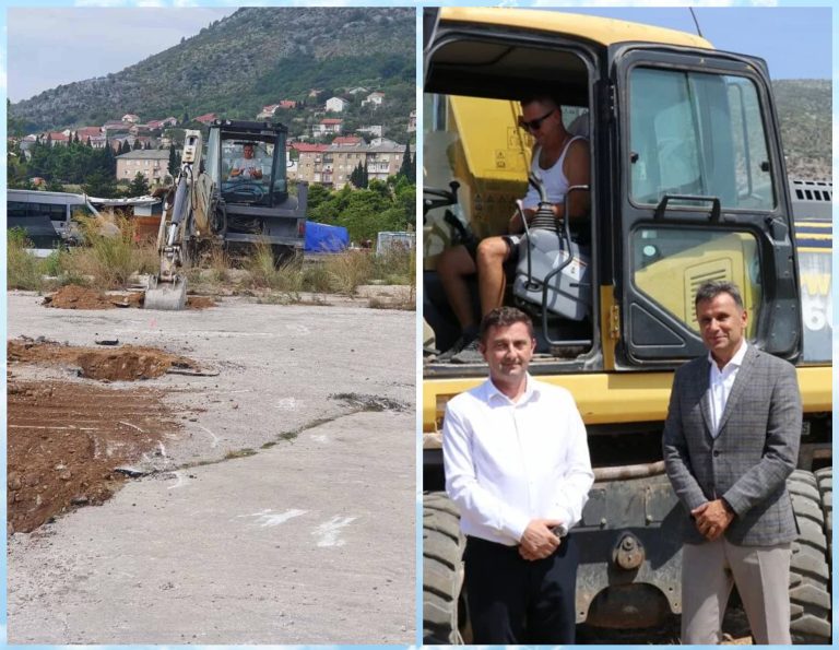 Mostar: Po drugi put počeli radovi na izgradnji Olimpijskog bazena