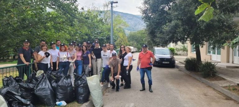 Hrvatska pošta Mostar organizirala akciju čišćenja rijeke Radobolje