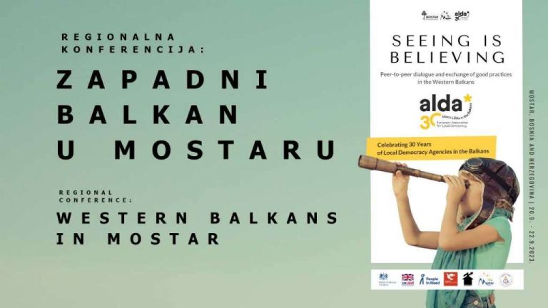 Sutra konferencija “Zapadni Balkan u Mostaru”