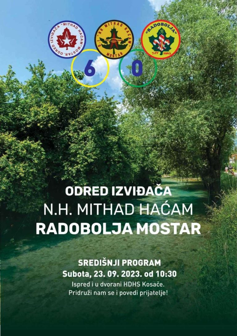 Obilježavanje 60. godišnjice Odreda izviđača s Balinovca