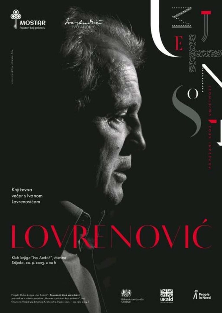 Književna večer s Ivanom Lovrenovićem 20. rujna