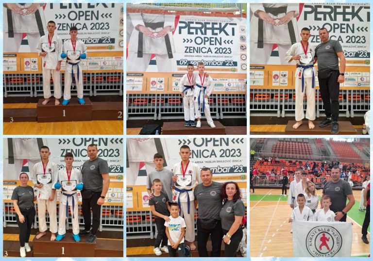 Karatisti “Semiha” osvojili šest medalja u Zenici