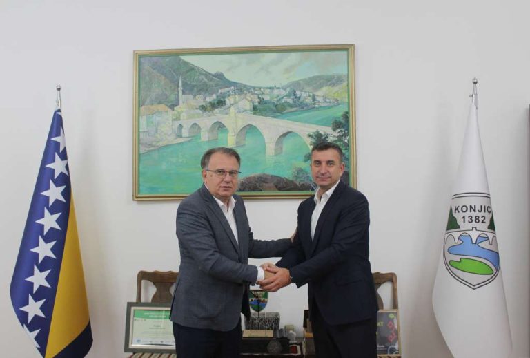 Konjic: Premijer Nikšić sastao se s gradonačelnikom Ćatićem