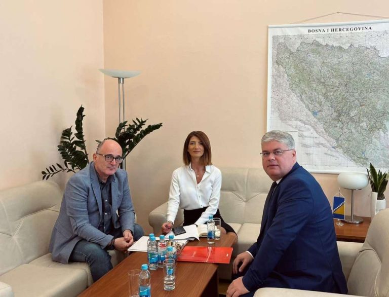 Federalna ministrica Katić održala sastanak s predstavnicima JP HT d.d. Mostar