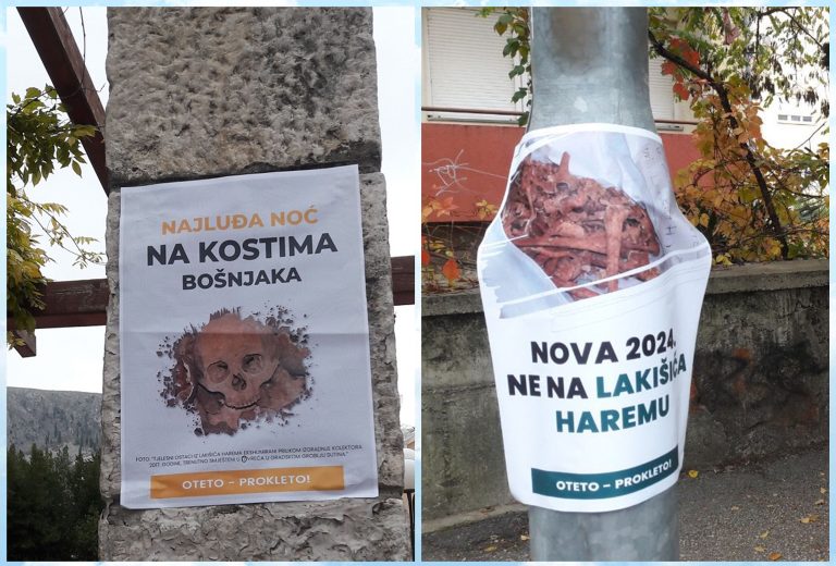 Mostar: Plakatiranje nacionalnih osjećanja