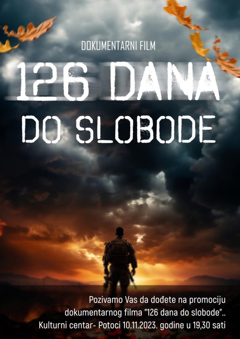 Premijera dokumentarnog filma “126 dana do slobode” autora Alije Marića