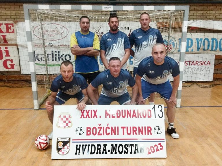 Futsal: Nevesinjci osvojili Božićni turnir veterana HVIDRA Mostar