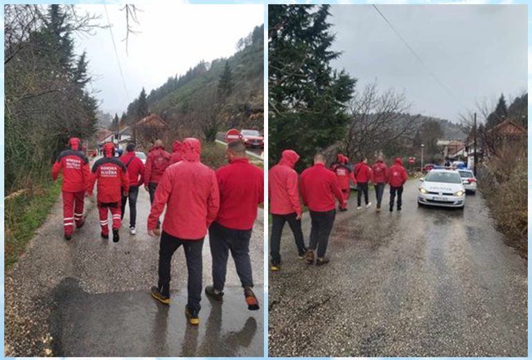 Stolac: U toku akcija vađenja automobila iz Bregave, uslovi izuzetno teški za spasioce (VIDEO)