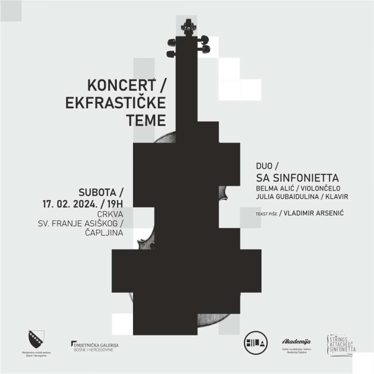 U Čapljini u subotu koncert dua “SA Sinfonietta”