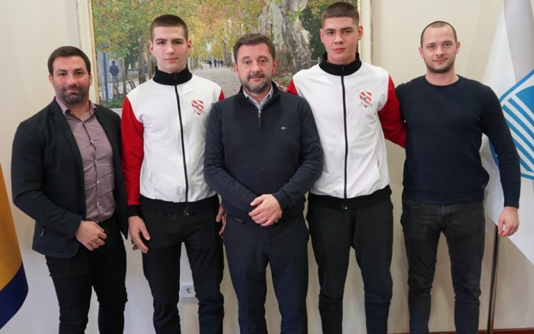 Gradonačelnik Kordić primio članove Judo kluba „Herceg“