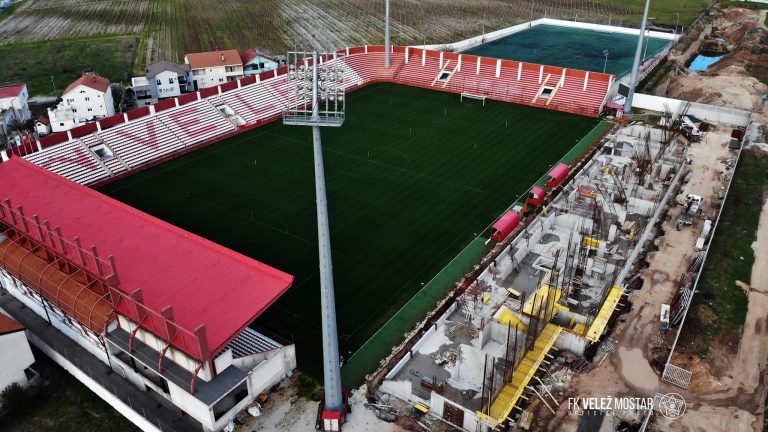 Radovi napreduju: Stadion “Rođeni” uskoro u punom sjaju (Foto)