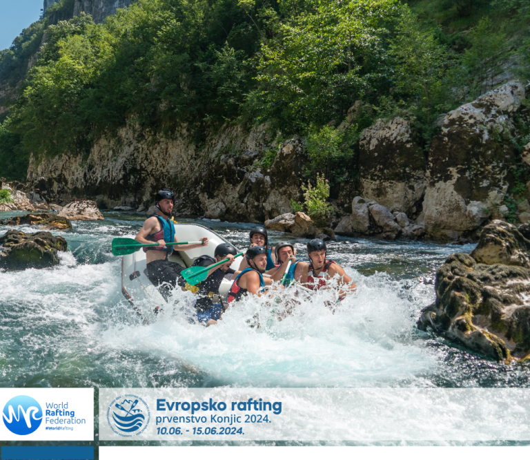 Konjic domaćin Europskog rafting prvenstva