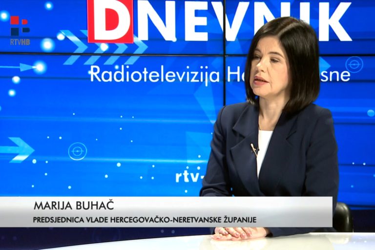 Premijerka Buhač u Dnevniku RTVHB: “Počeli smo sa realizacijom ključnih demografskih mjera” (video)