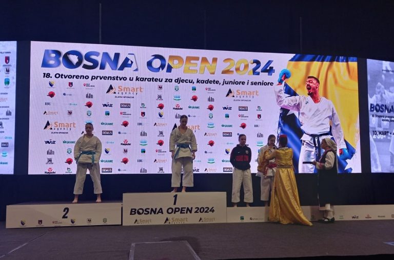 Karate klub Mostar uspješan na “Bosna Openu”