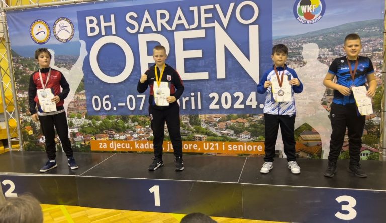 Karatisti KK Mostar osvojili šest medalja u Sarajevu