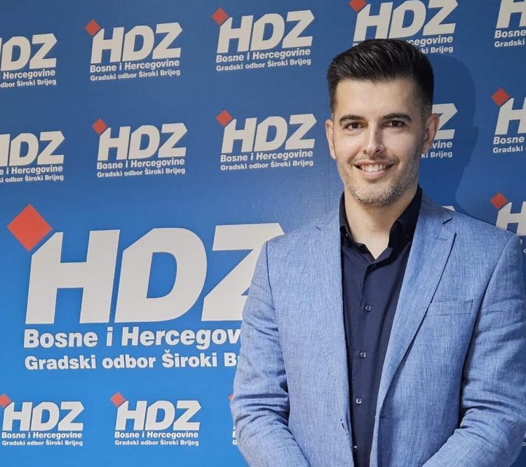 Široki Brijeg: GO HDZ BiH predložio Ivu Pavkovića za gradonačelnika