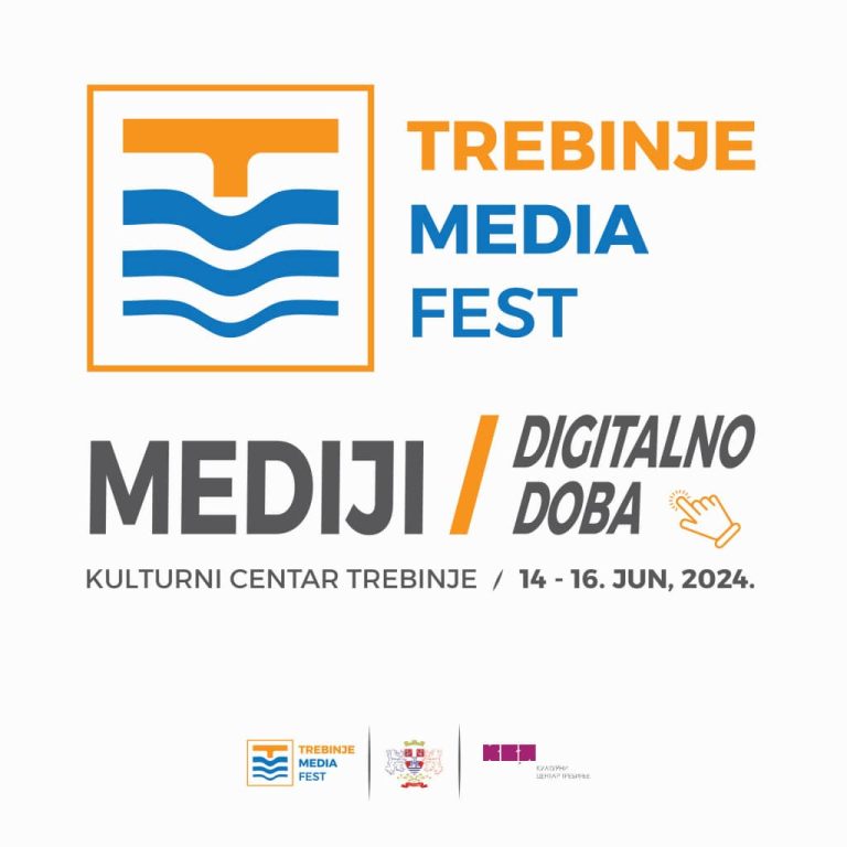 Trebinje: “Media fest” od 14. do 16. juna