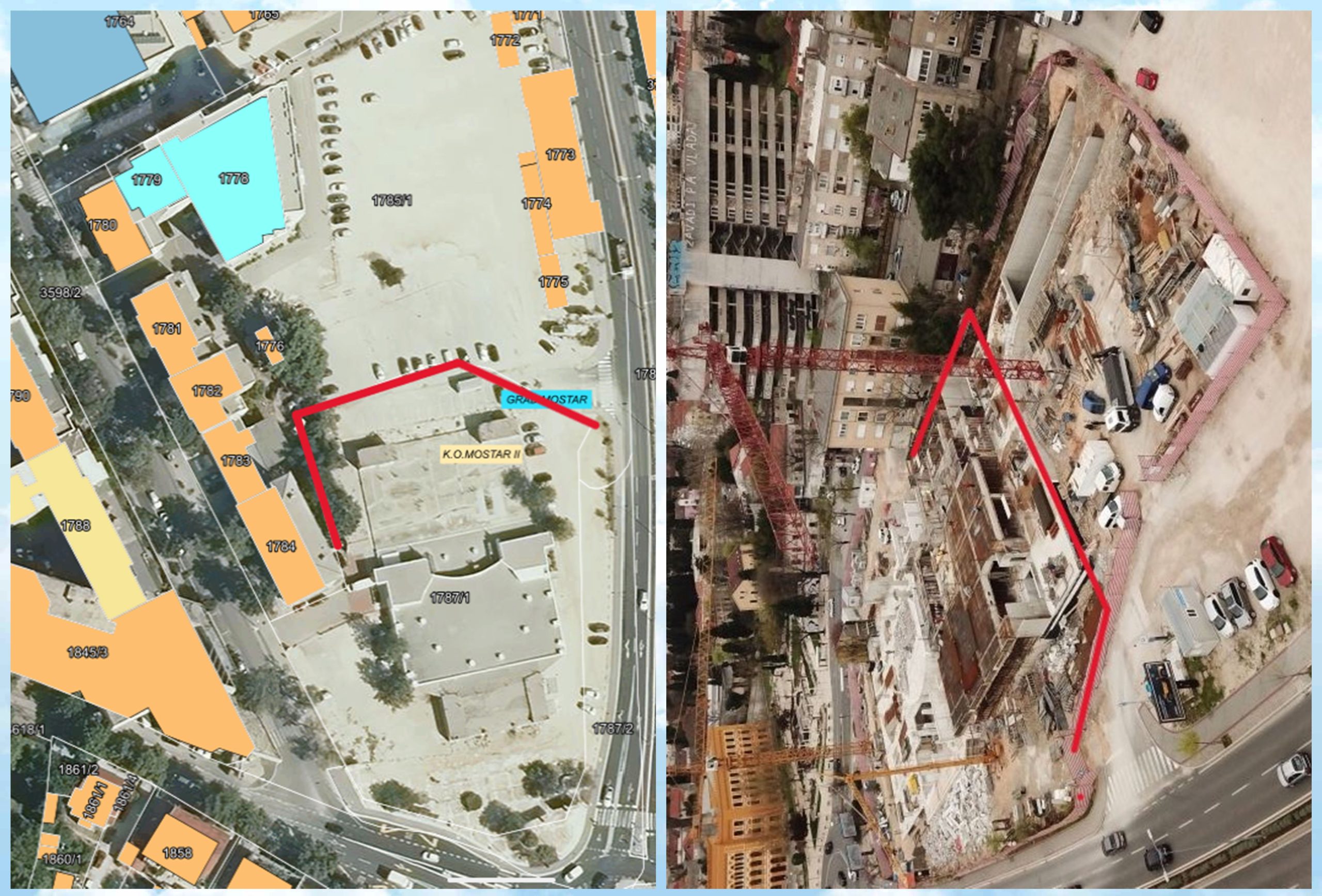 Otkrivamo: Gradilište Kazališta metastaziralo i na susjednu parcelu, šta radi inspekcija?
