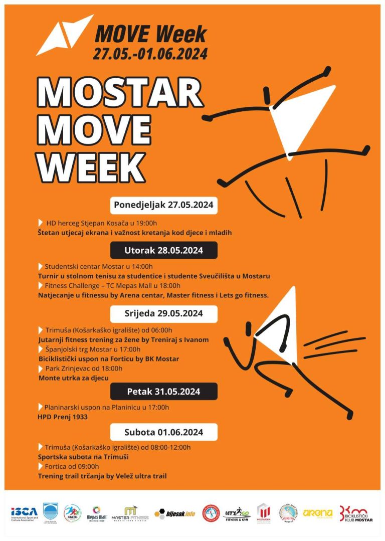 “Move Week” će pokrenuti Mostarke i Mostarce