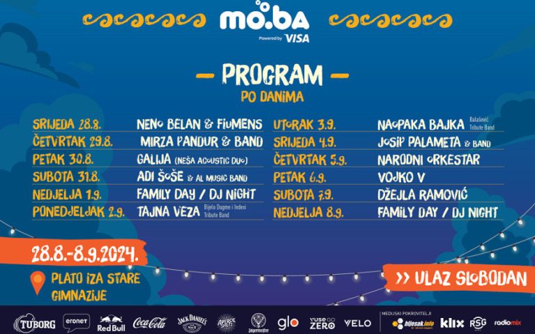 Mostar: Neno Belan & Fiumens otvaraju Moba Street Food Festival