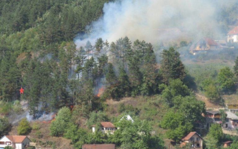 Jablanica: Uhapšen muškarac koji je podmetnuo jučerašnji požar