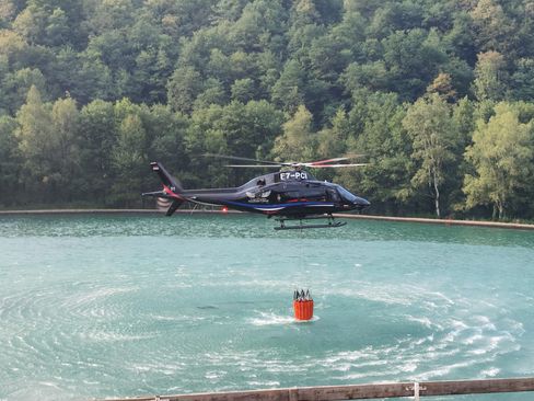 Helikopteri idu za Bileću: Požar na Tjentištu stavljen pod kontrolu