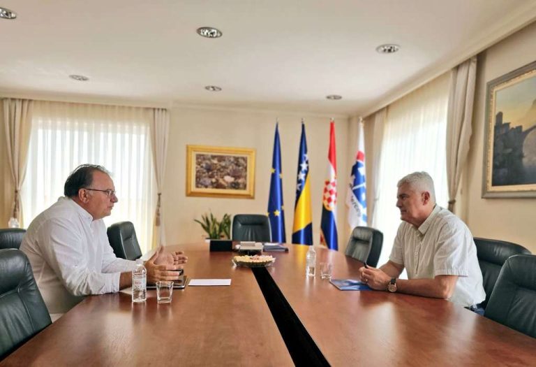 Čović i Nikšić u Mostaru o funkcionalnosti vlasti i radu institucija: Sve ide po planu