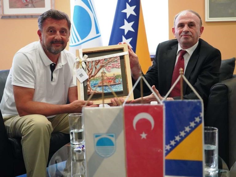 Mostar: Gradonačelnik Kordić primio u oproštajni posjet konzula Republike Turske