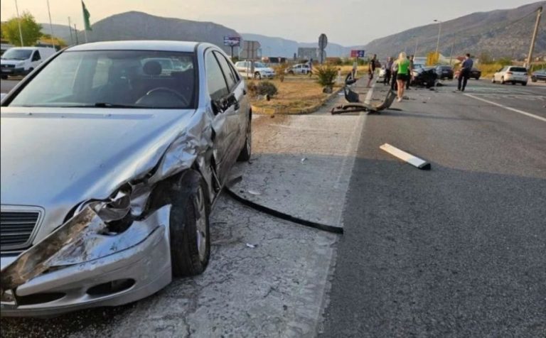 HNK: Devet saobraćajnih nesreća u jednom danu