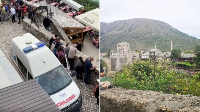 Mostar: Turist iz Srbije pao sa zida u Kujundžiluku i poginuo