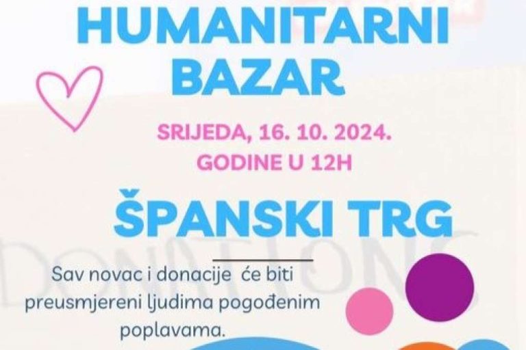 Međunarodna osnovna škola Mostar organizira humanitarni bazar za unesrećene u poplavama